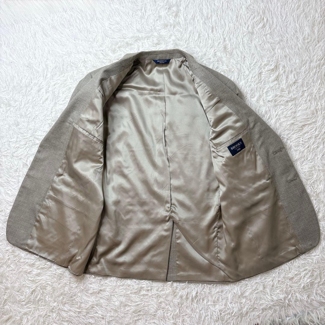 ブルックスブラザーズ346 千鳥格子 テーラードジャケット L相当