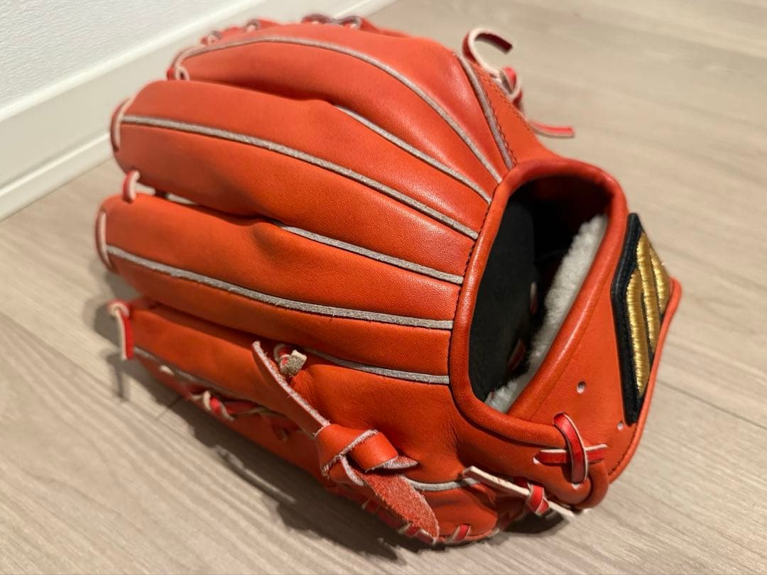 【超美品】ミズノプロビックM 軟式用オーダーグローブ　軟式　グローブ　ミズノプロ