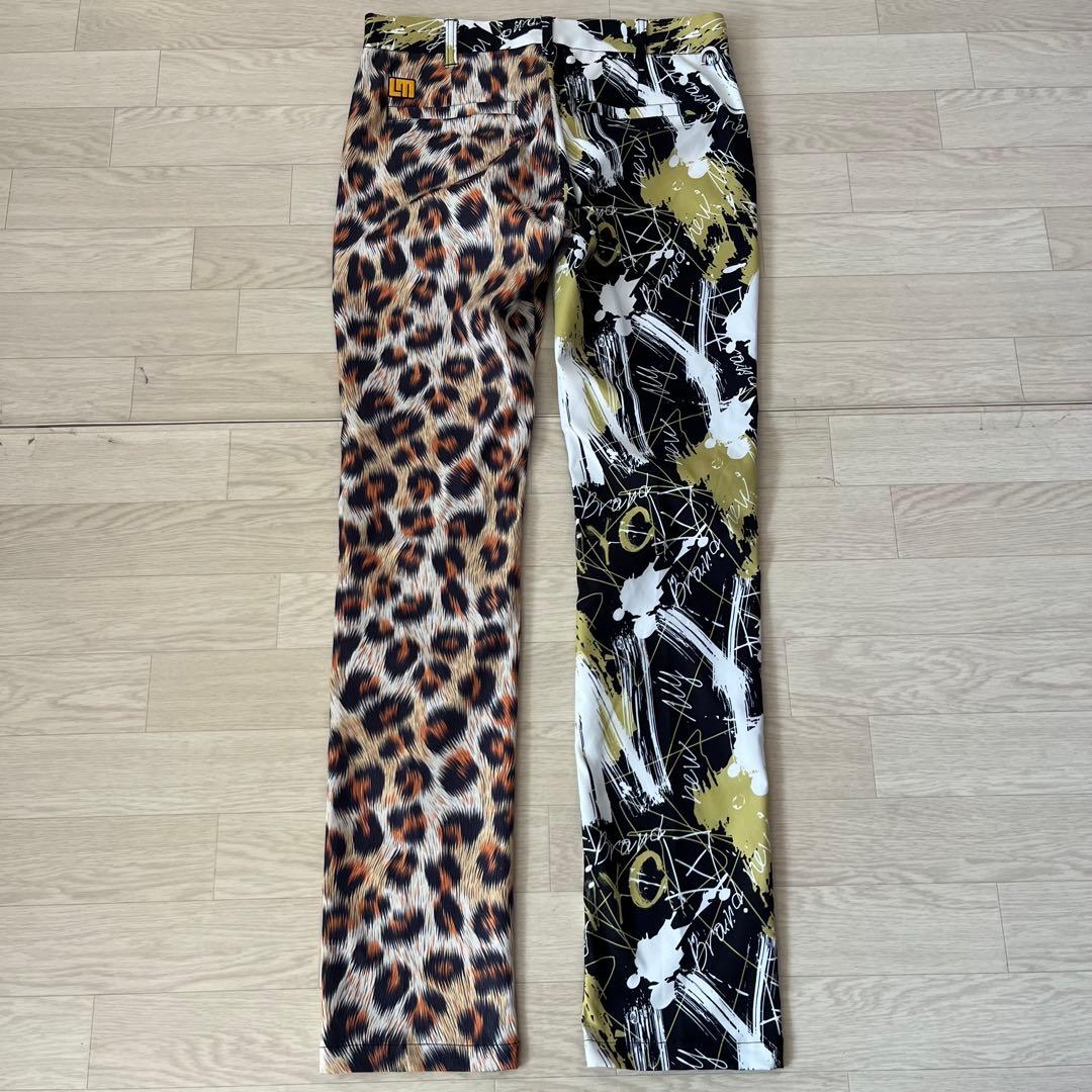 【美品】LOUD MOUTH ラウドマウス ゴルフウェア ロングパンツ M 派手