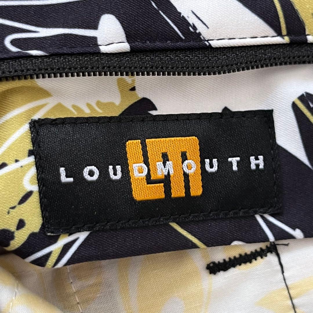 【美品】LOUD MOUTH ラウドマウス ゴルフウェア ロングパンツ M 派手