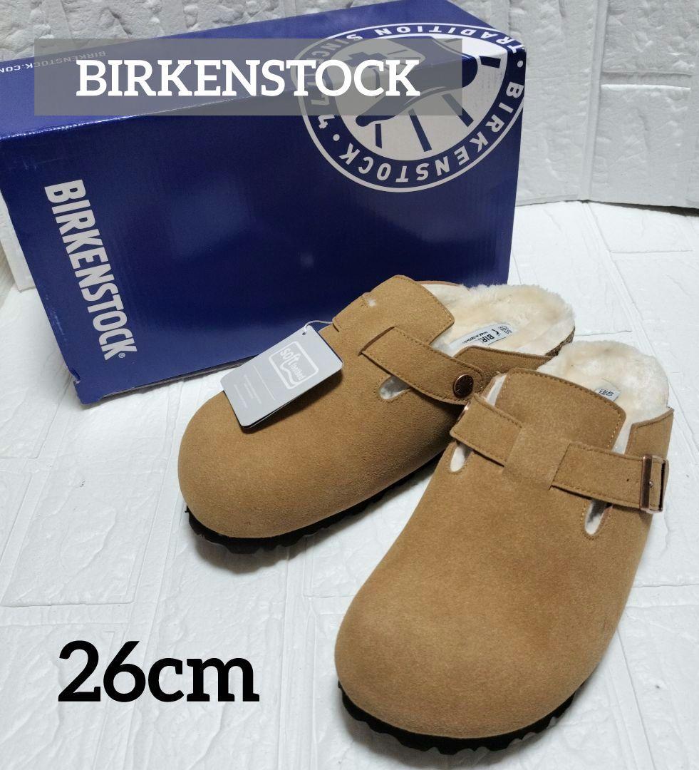 お得❣️新品 BIRKENSTOCK ボストン シアリング ムートン ボア