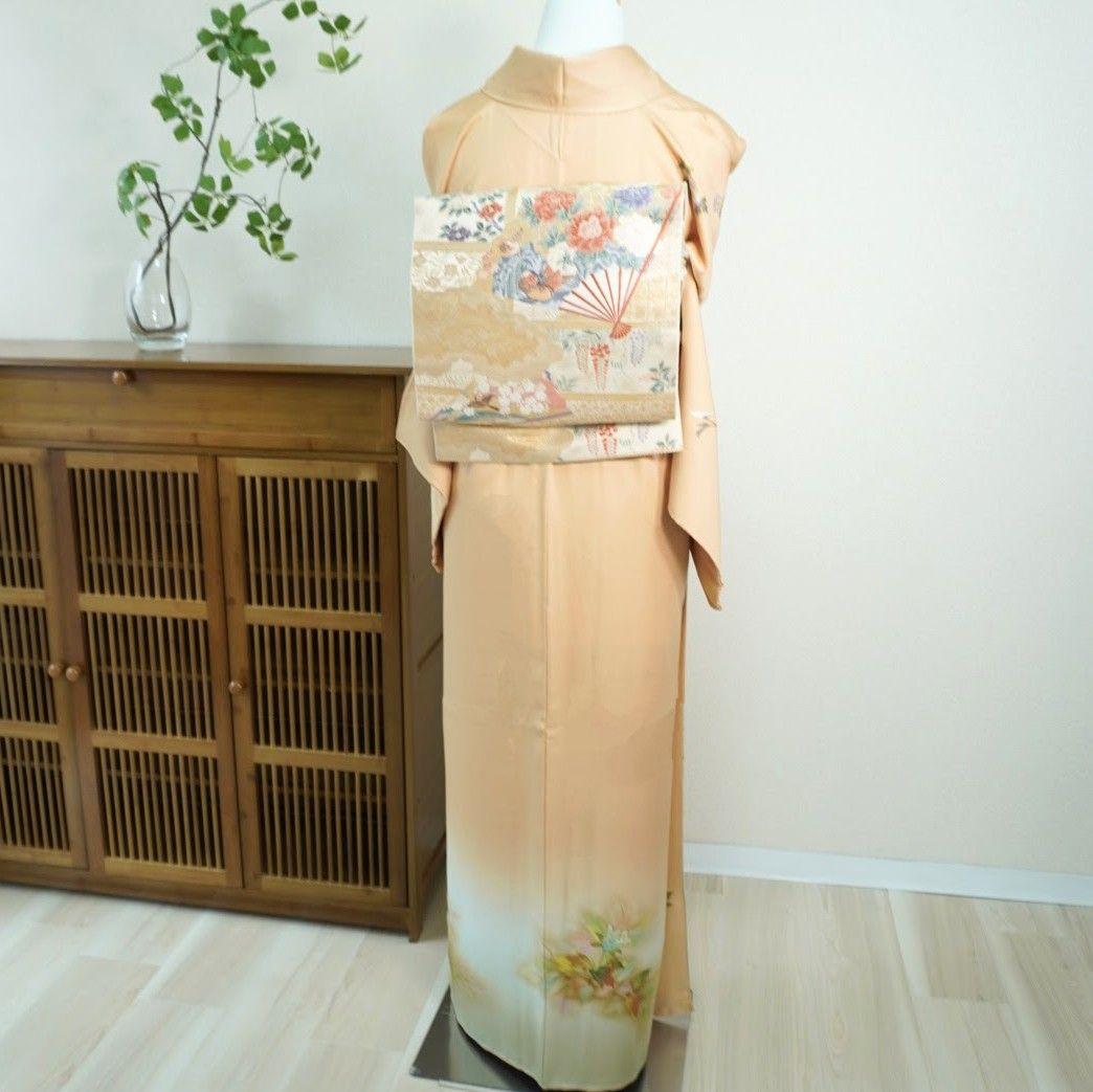 訪問着 セット4点 a193A 正絹　入学式　結婚式　七五三　お宮参り