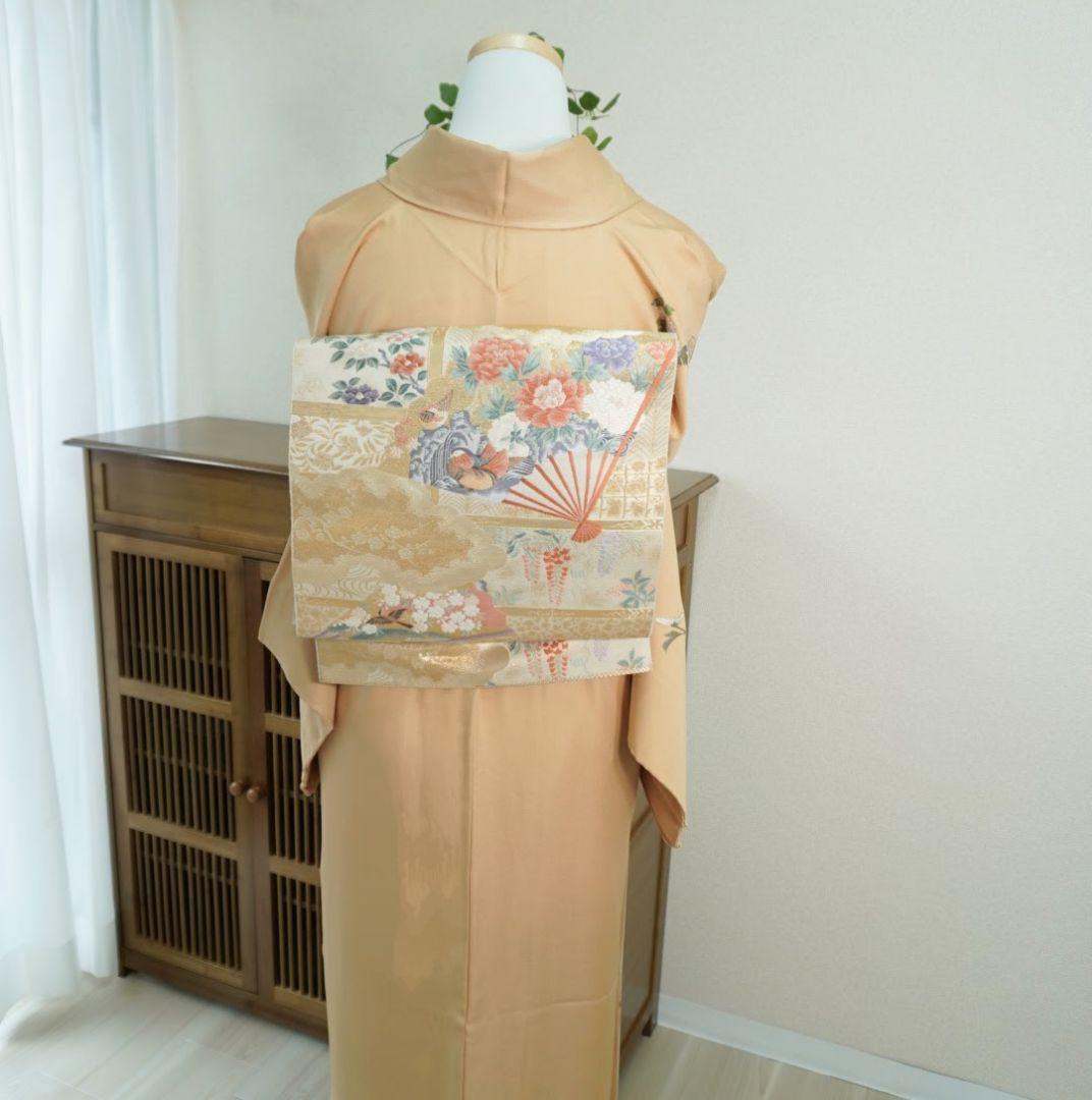 訪問着 セット4点 a193A 正絹　入学式　結婚式　七五三　お宮参り
