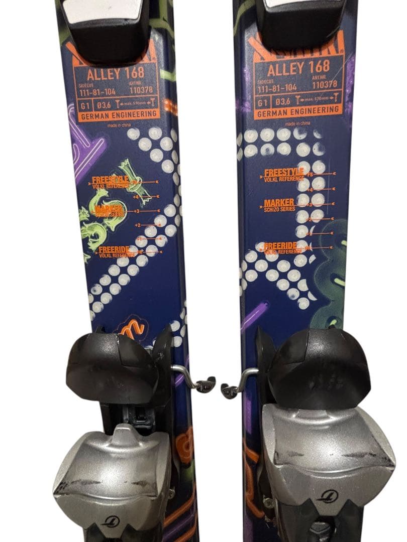 VOLKL ALLEY フリースキー 168cm