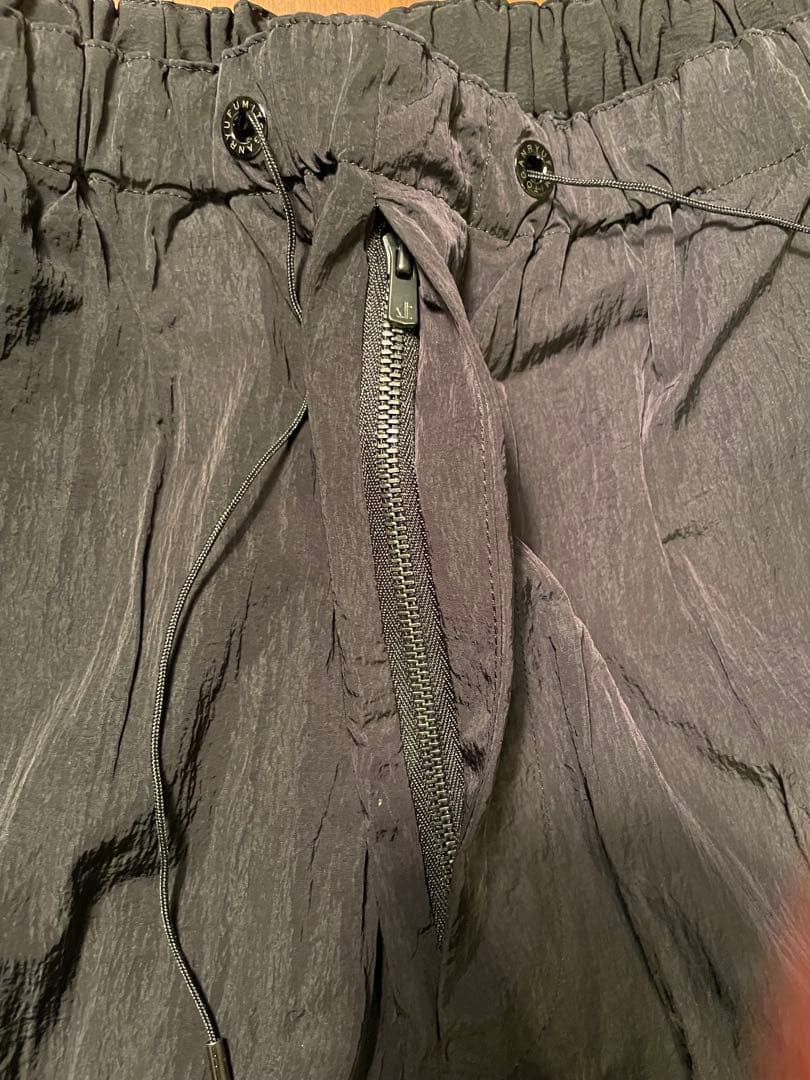 FUMITO GANRYU 黒　サルエルパンツ