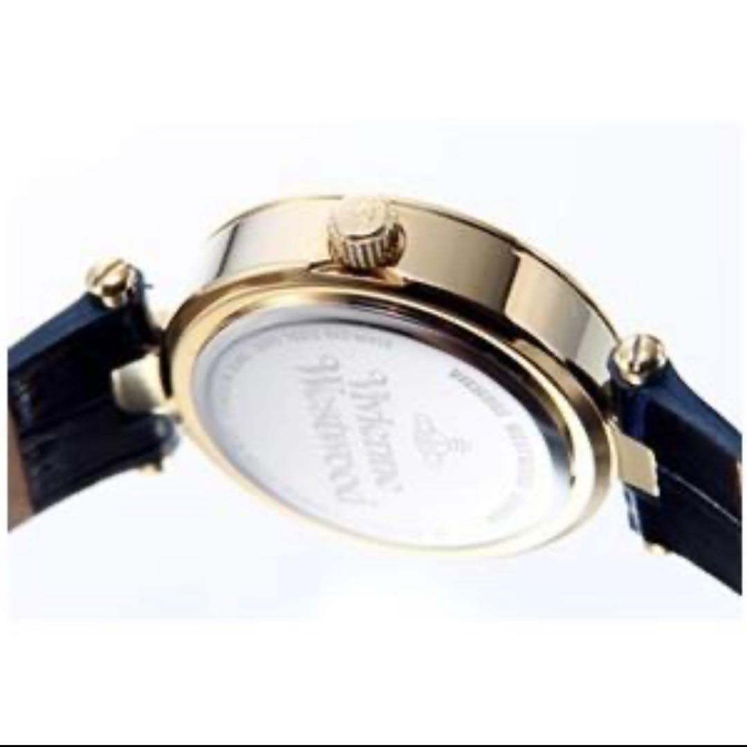 Vivienne Westwood 腕時計 ネイビー/ゴールド