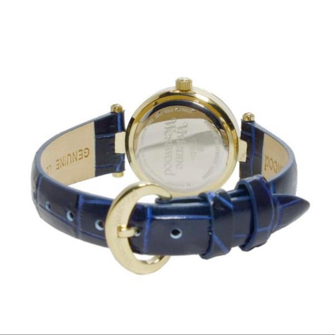 Vivienne Westwood 腕時計 ネイビー/ゴールド