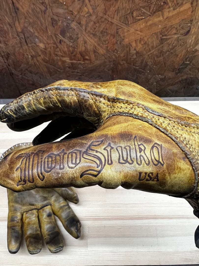 Mサイズ BRATSTYLE × MOTOSTUKA SHANKS GLOVES