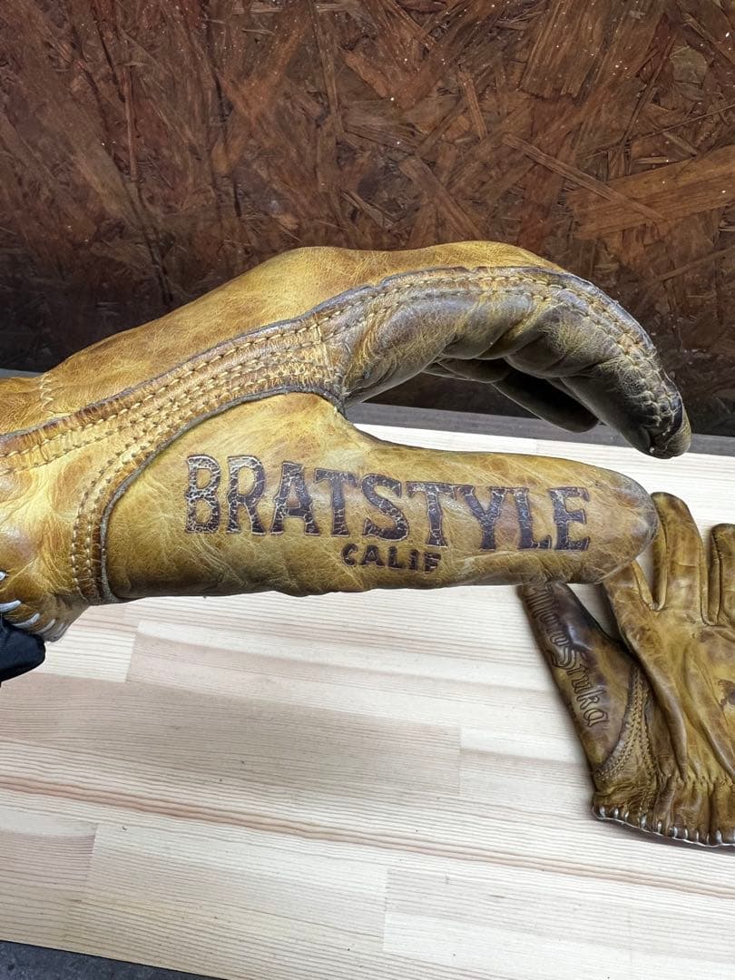 Mサイズ BRATSTYLE × MOTOSTUKA SHANKS GLOVES