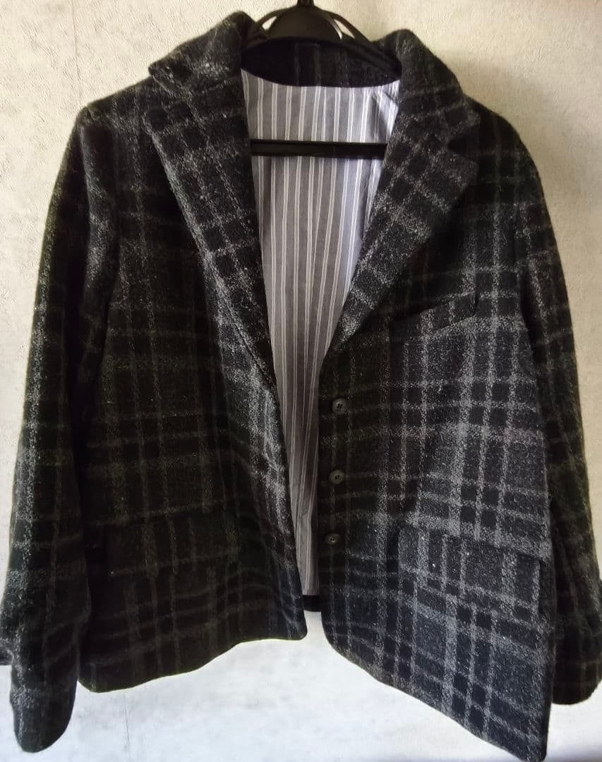 Bergfabel バーグファベル FARMER JACKET チェック