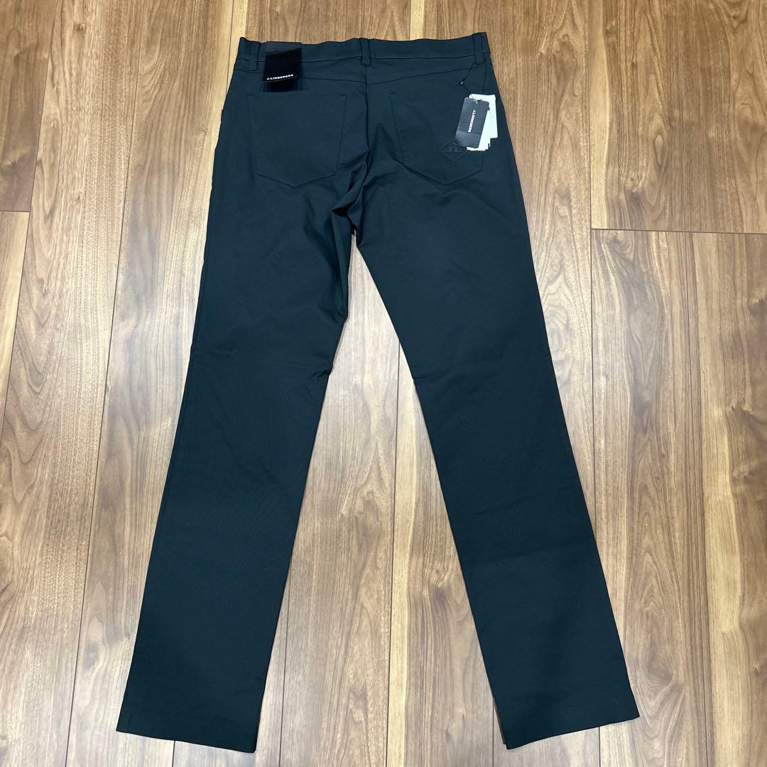 新品 定価29700円 Jリンドバーグ チノパンツ W31 ストレッチ ブラック