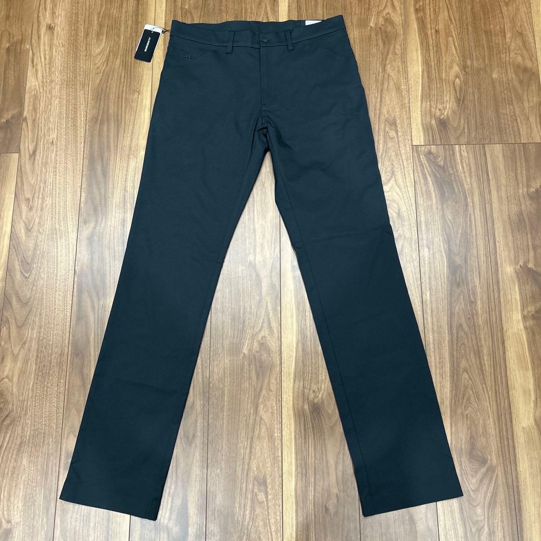 新品 定価29700円 Jリンドバーグ チノパンツ W31 ストレッチ ブラック