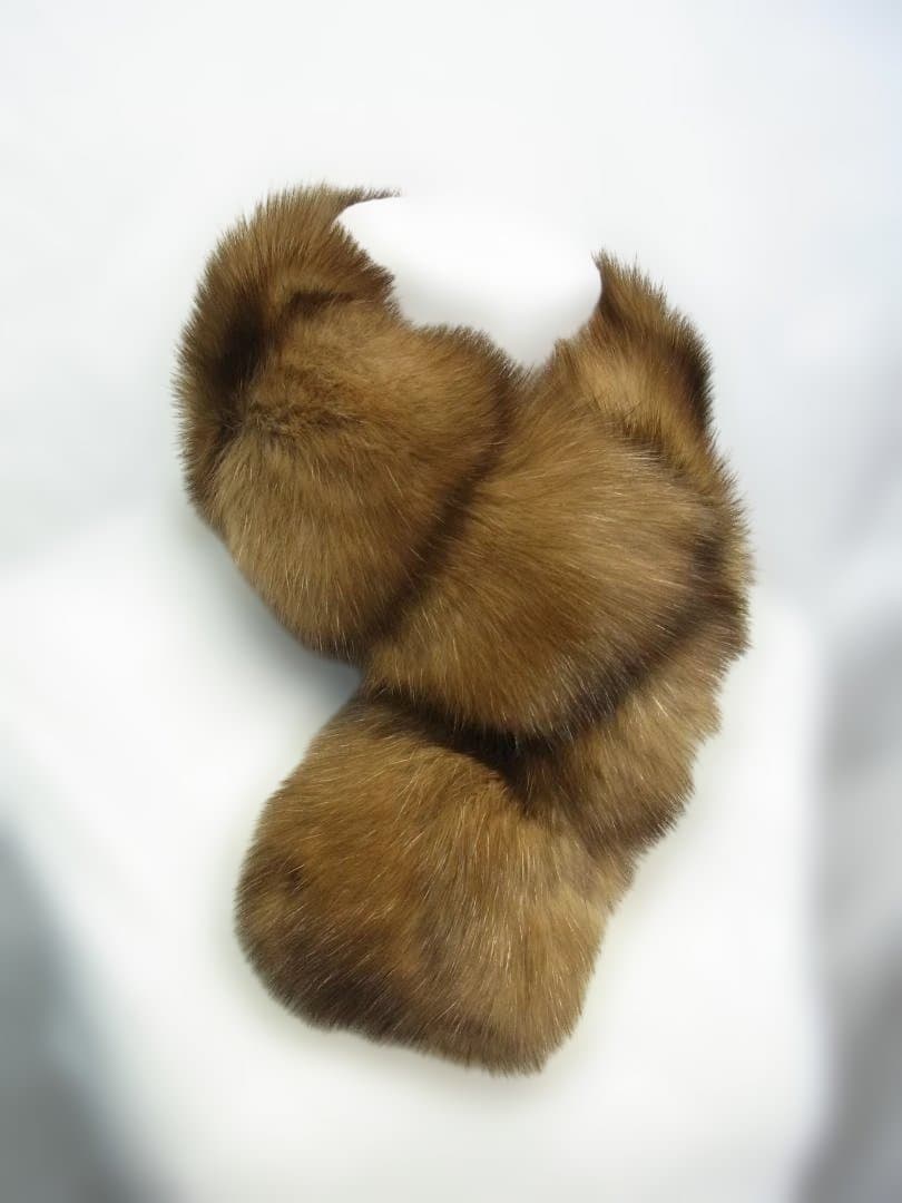 ◆ロシアンセーブルマフラー（新品）◆