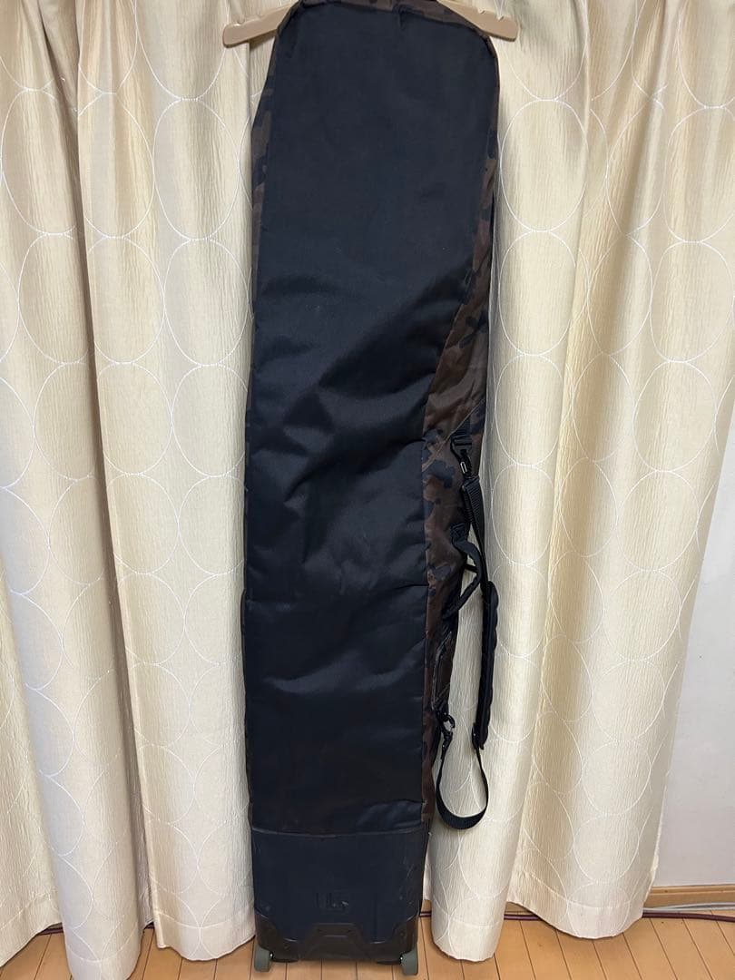 ☆状態良好☆ BURTON iD キャリーバッグ　ウィール付　166cm 迷彩柄