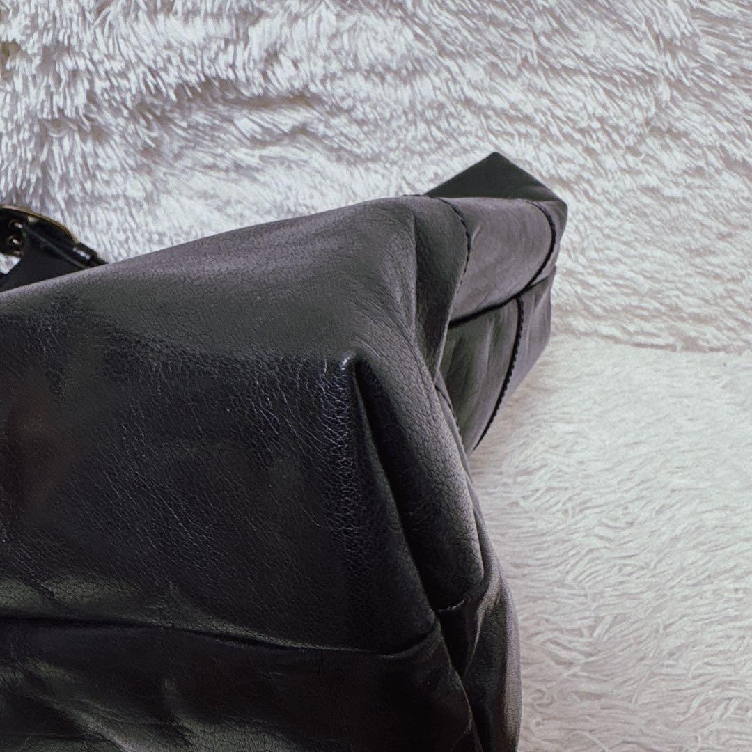 即日発送 美品 BEAU DESSIN ボーデッサン バッファローカーフ トート