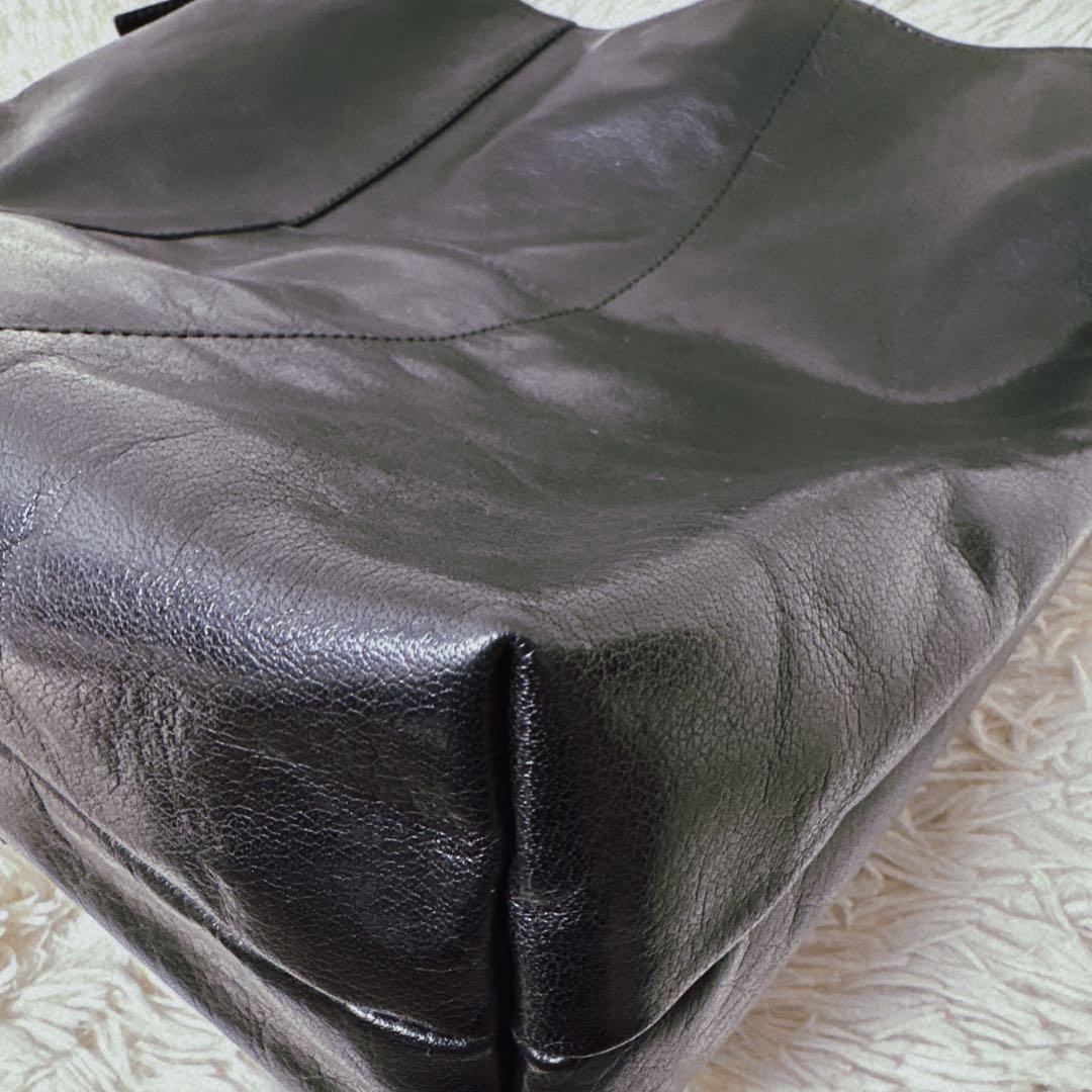 即日発送 美品 BEAU DESSIN ボーデッサン バッファローカーフ トート