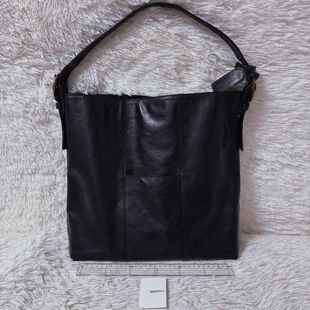 即日発送 美品 BEAU DESSIN ボーデッサン バッファローカーフ トート