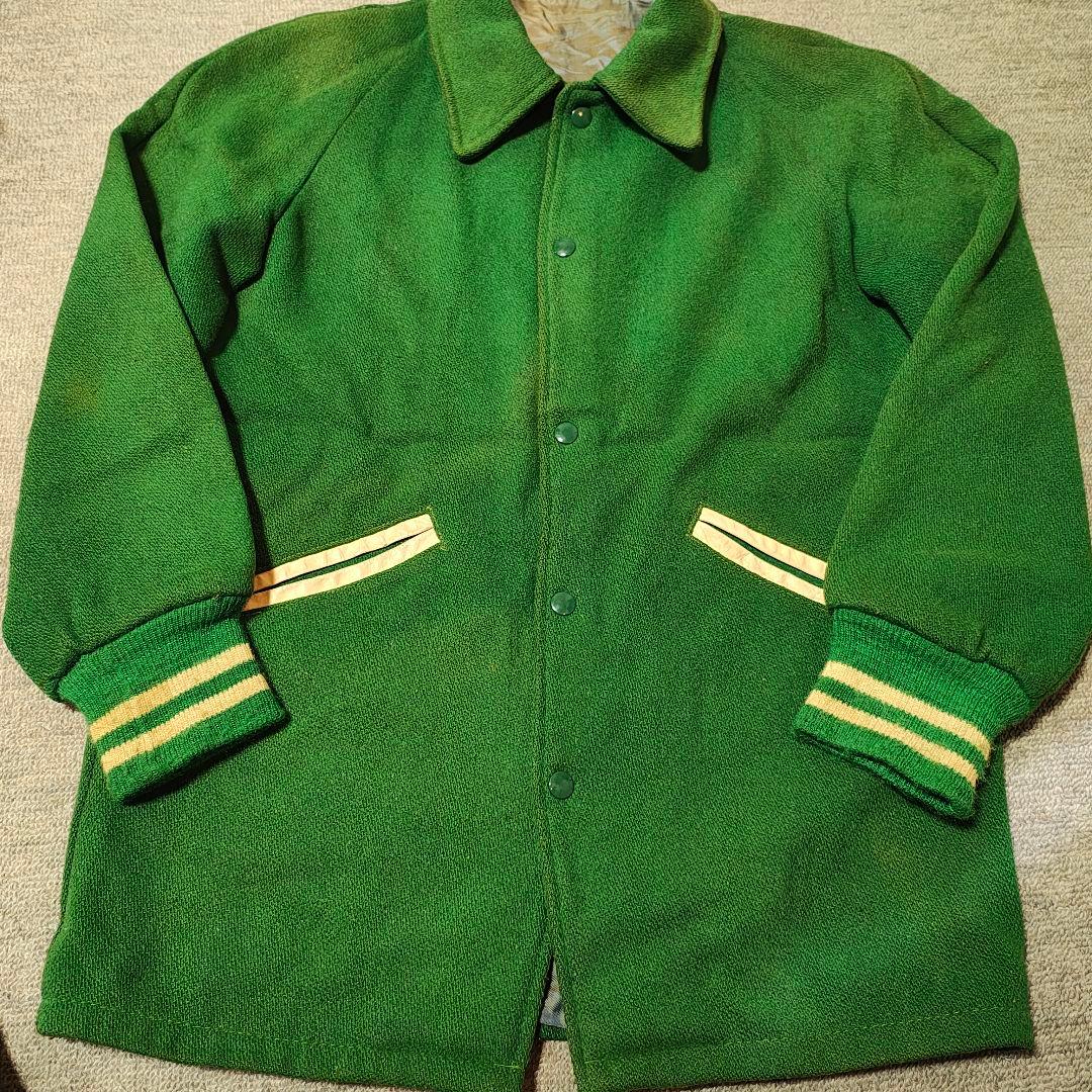 貴重 Vintage 50～60s カークラブコート ウールスタジャン ロンスタ