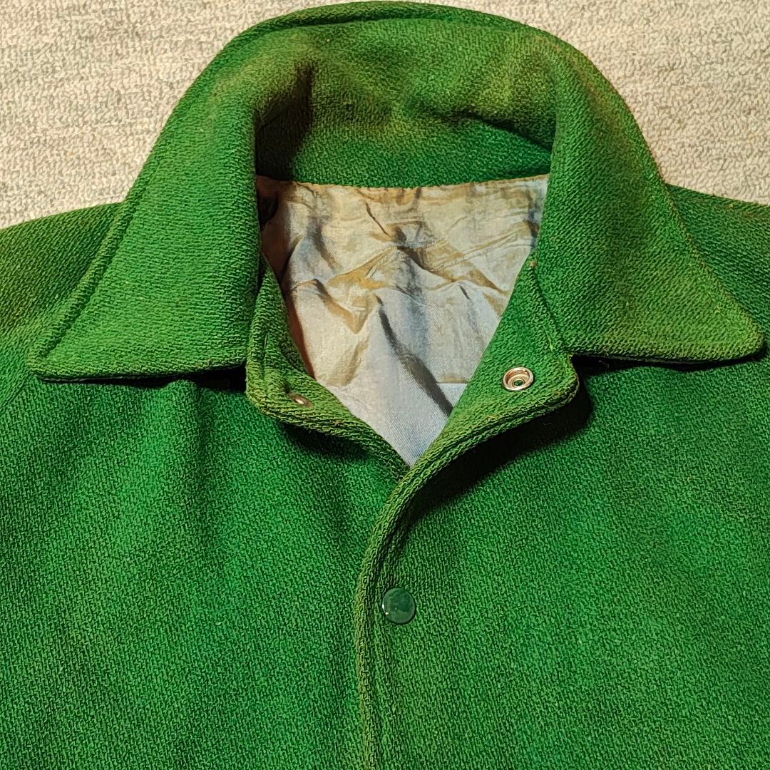 貴重 Vintage 50～60s カークラブコート ウールスタジャン ロンスタ