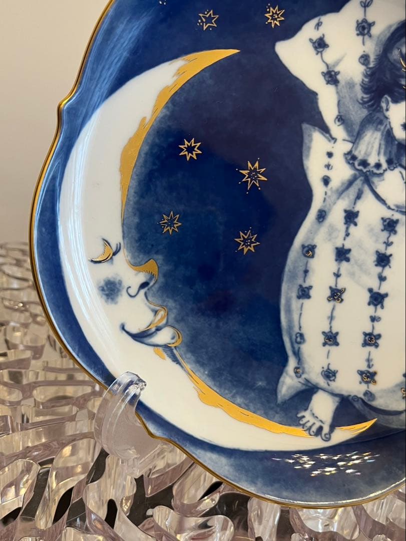 ⭐️美品⭐️マイセン⭐️メモリアルプレート2003年　イヤープレート【眠れ良い子