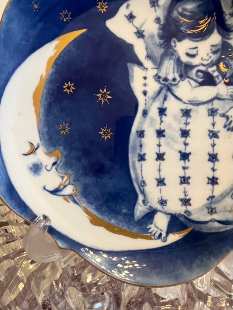 ⭐️美品⭐️マイセン⭐️メモリアルプレート2003年　イヤープレート【眠れ良い子