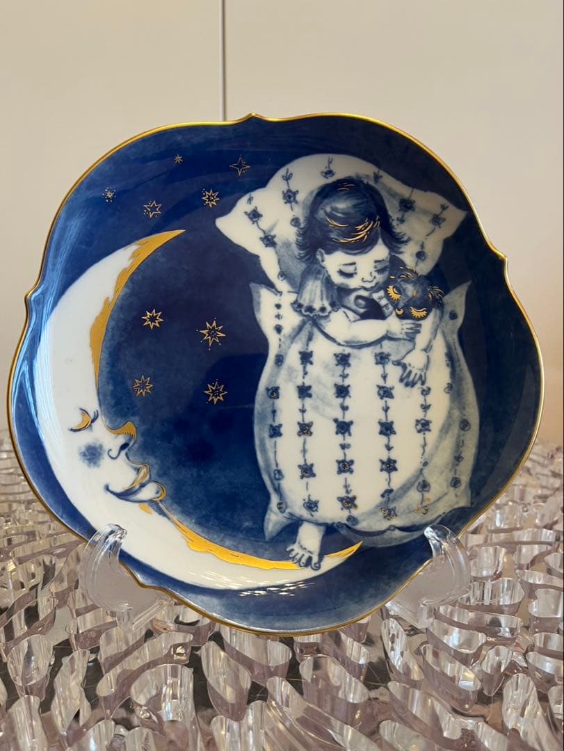 ⭐️美品⭐️マイセン⭐️メモリアルプレート2003年　イヤープレート【眠れ良い子