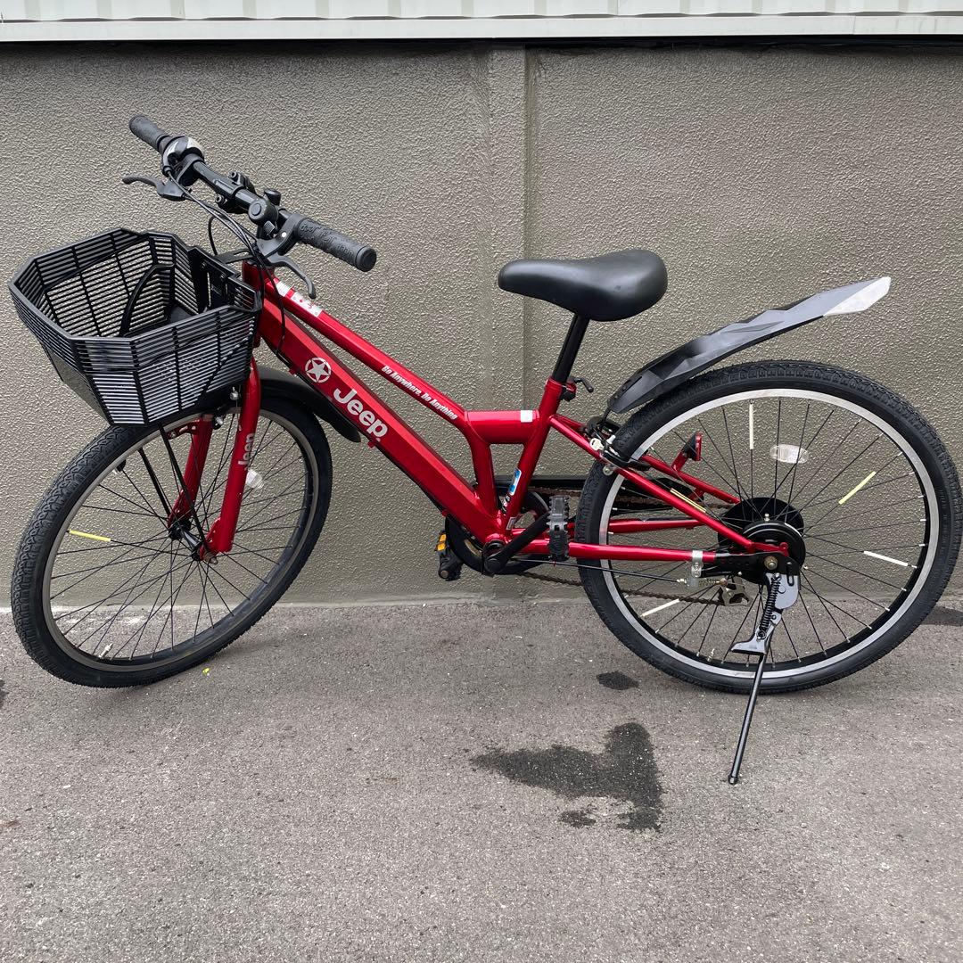 【引き取り限定】子供用自転車JEEP 24インチ