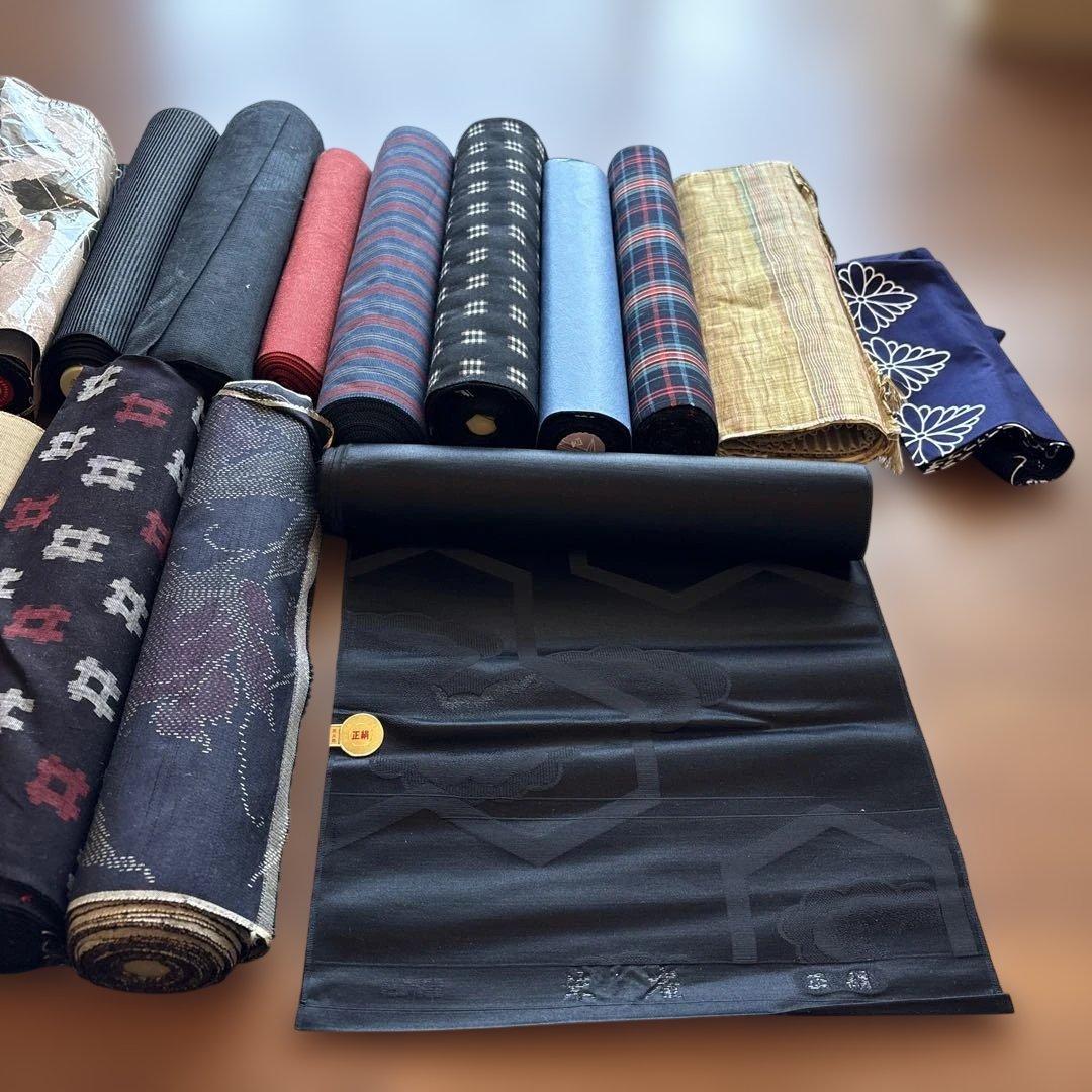 ア*バ様 着物　生地　反物　たんもの　まとめ　多数出品