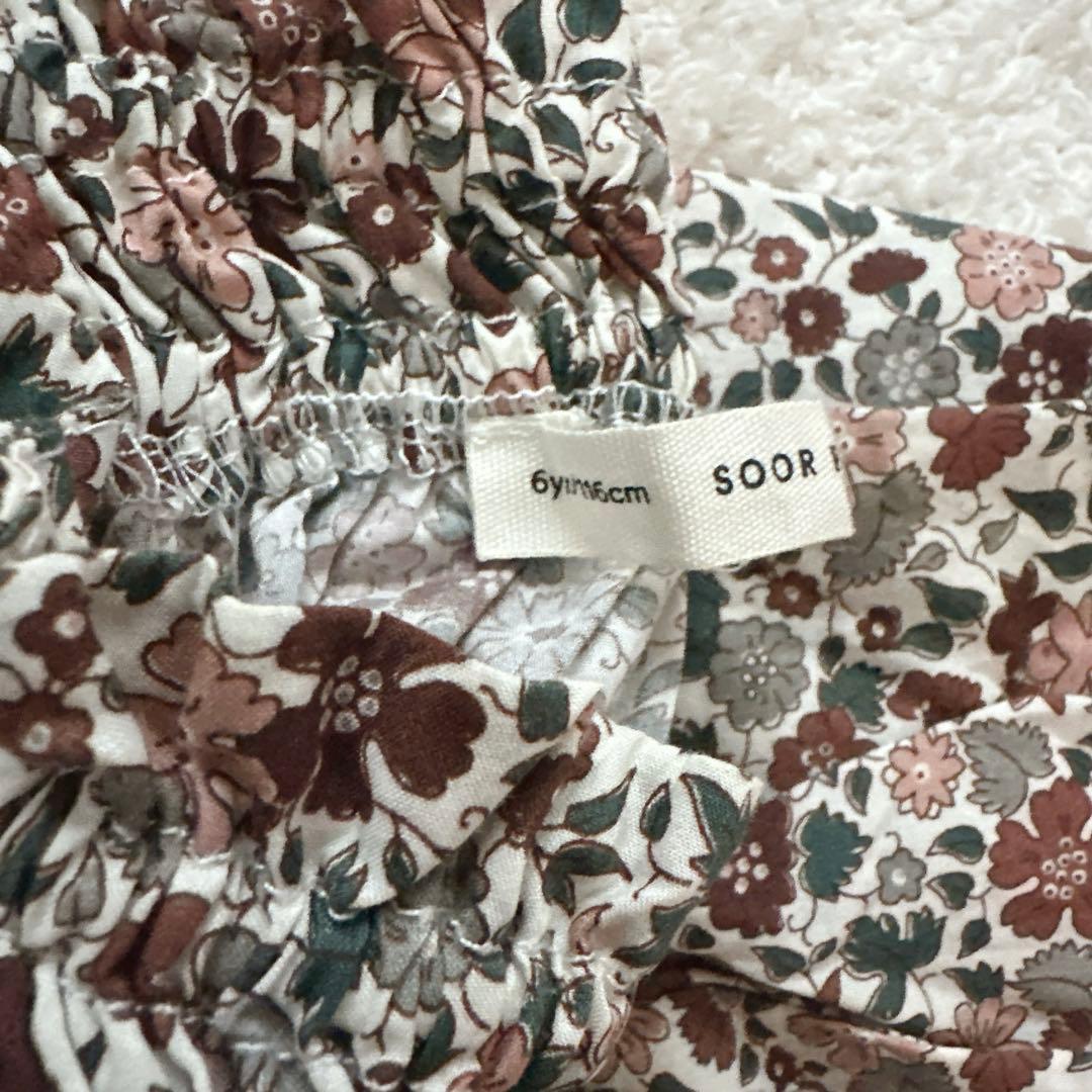 SOOR PLOOM imelda 花柄ブラウス　6y