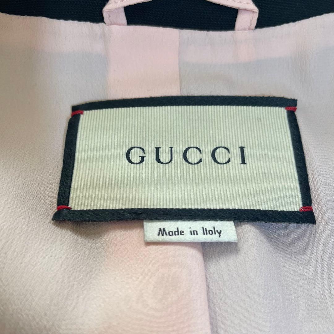 超美品　レア　GUCCI トリコロール　ショート　ジャケット　40