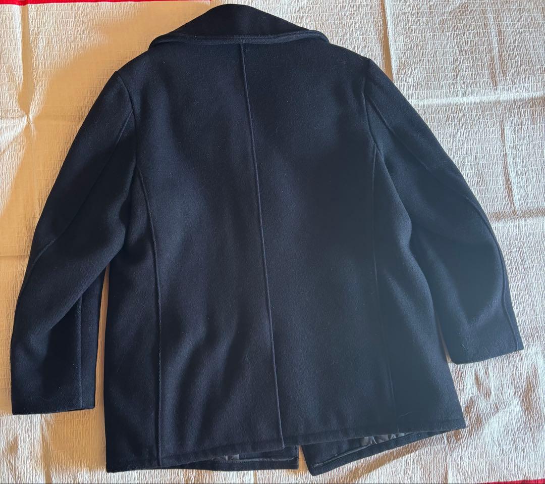 【大きめ】SCHOTT U.S. 740N PEAJACKET 42 ネイビー