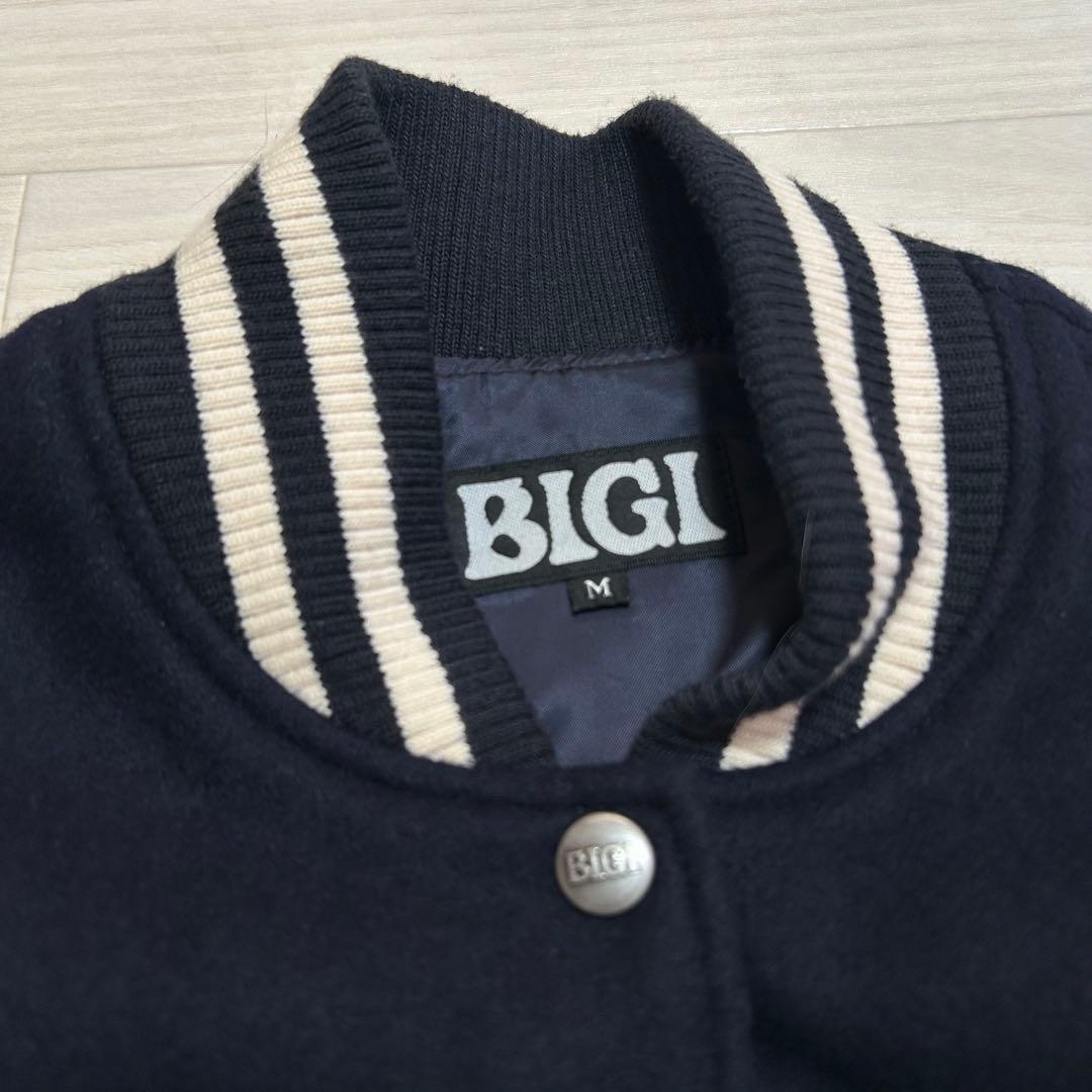 希少 BIGI 40周年記念モデル レザー　ヴィンテージ スタジアムジャンパー