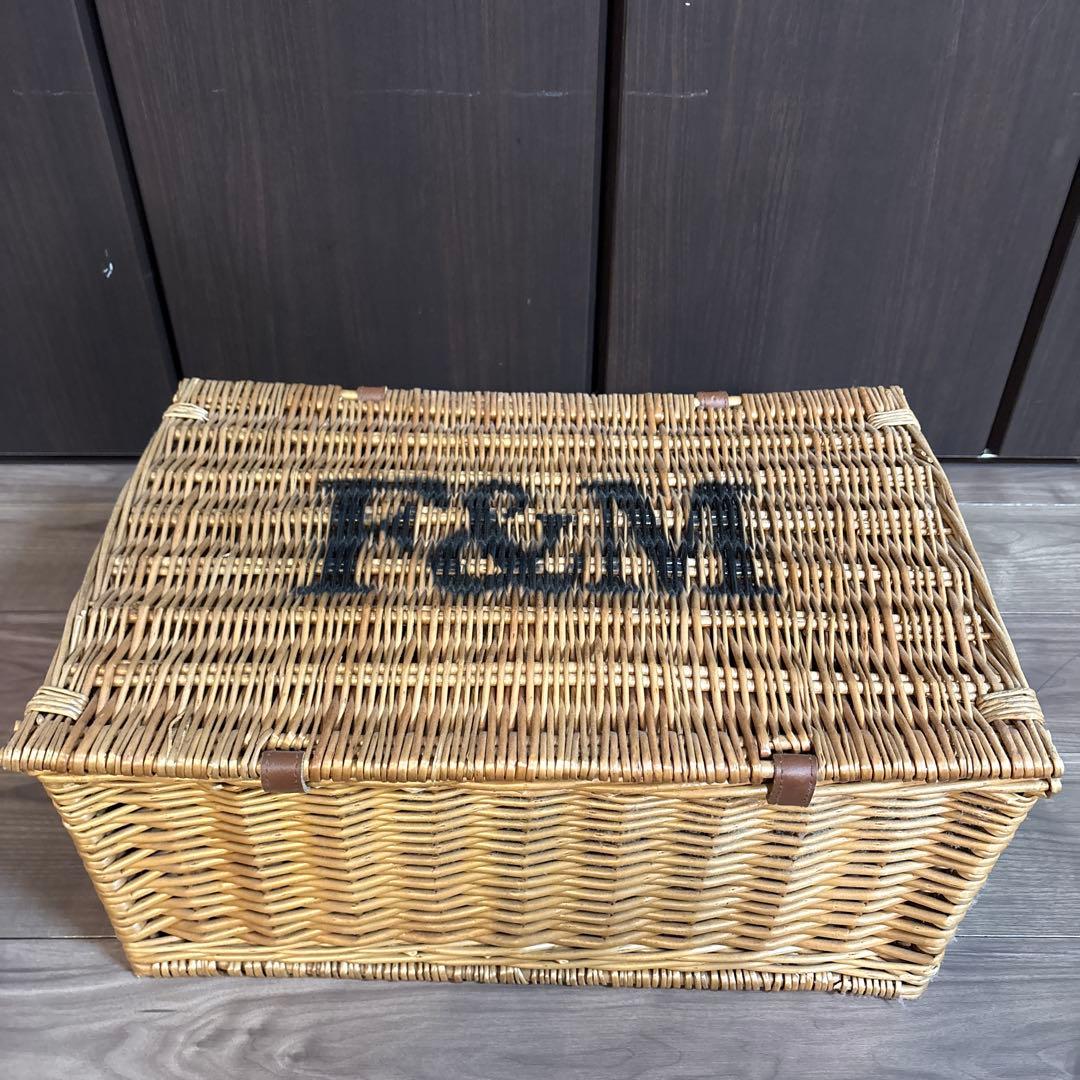 【未使用品】フォートナム&メイソン　バスケット　ハンパー