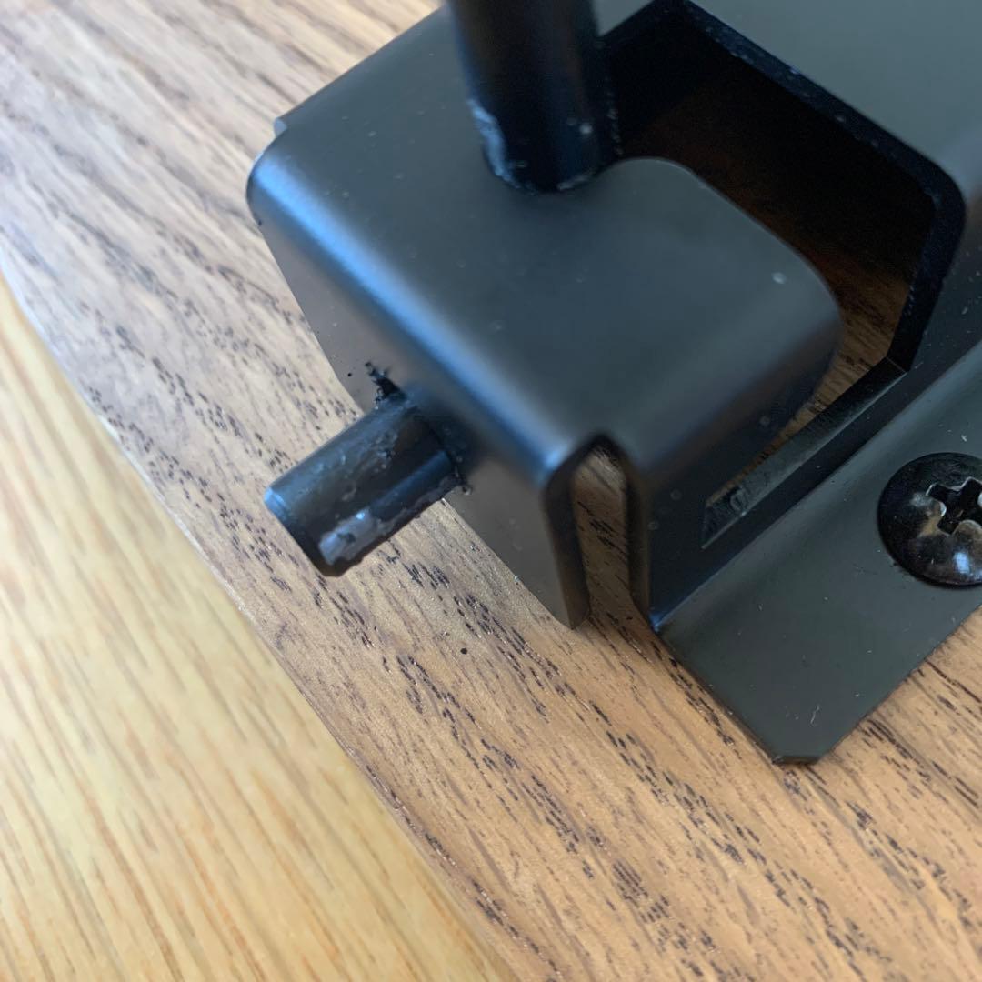 値下げ不可:SOLIDWOODSHELF テーブル（ウッドバー付き）