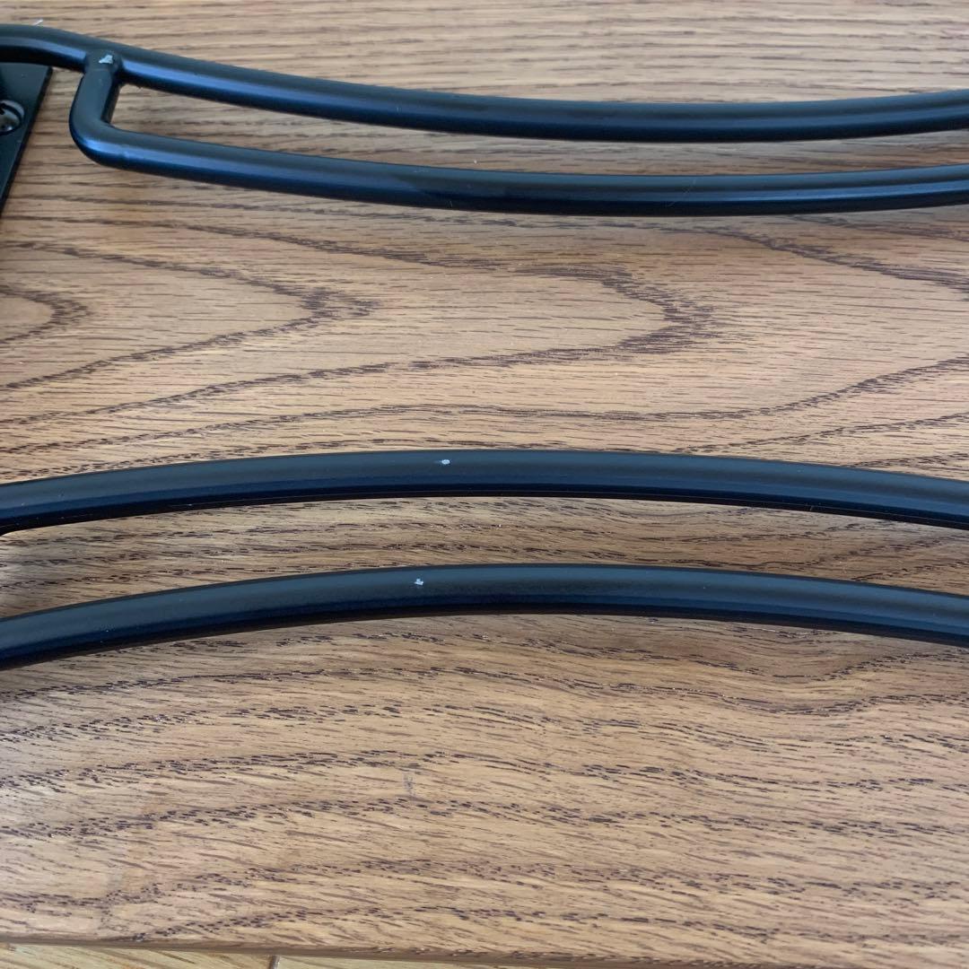 値下げ不可:SOLIDWOODSHELF テーブル（ウッドバー付き）