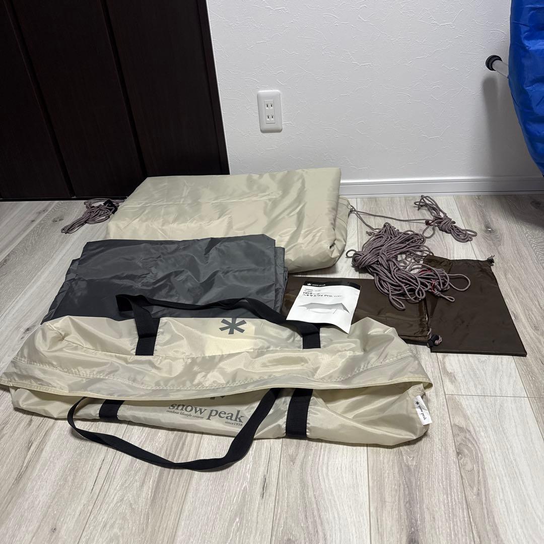 スノーピークpeakヘキサエヴォ Pro.TAKIBIインナールーフ付き