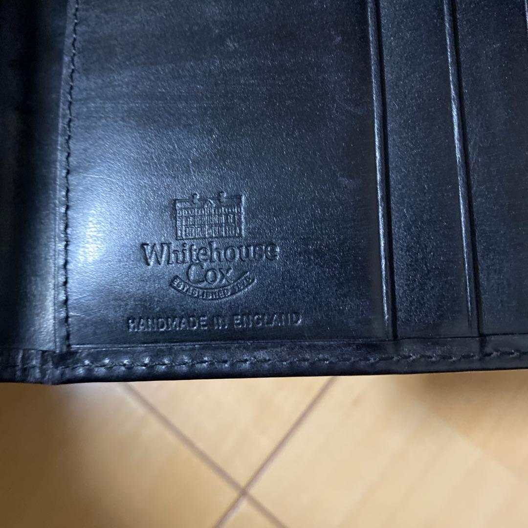 【スプマル】美品　ホワイトハウスコックス　ミニ三つ折り財布　S1018