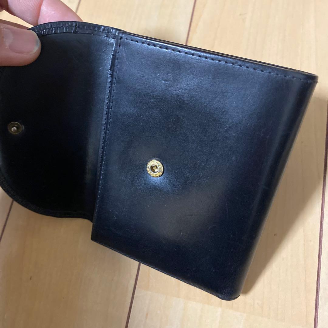 【スプマル】美品　ホワイトハウスコックス　ミニ三つ折り財布　S1018