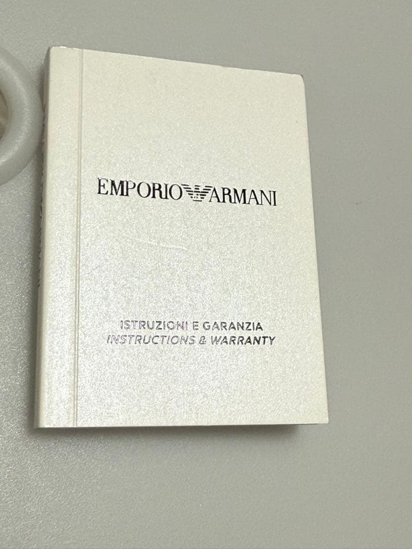 エンポリオ・アルマーニ 腕時計クロノグラフ AR2453 メタルバンド未使用品