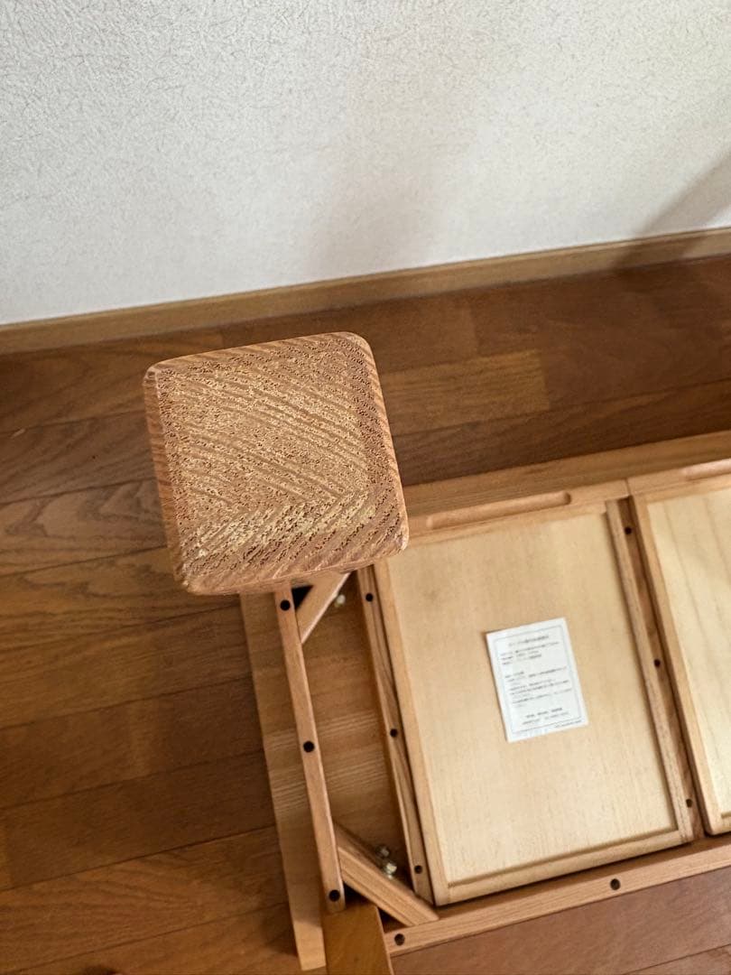 【送料込】無印良品：タモ材パーソナルデスク