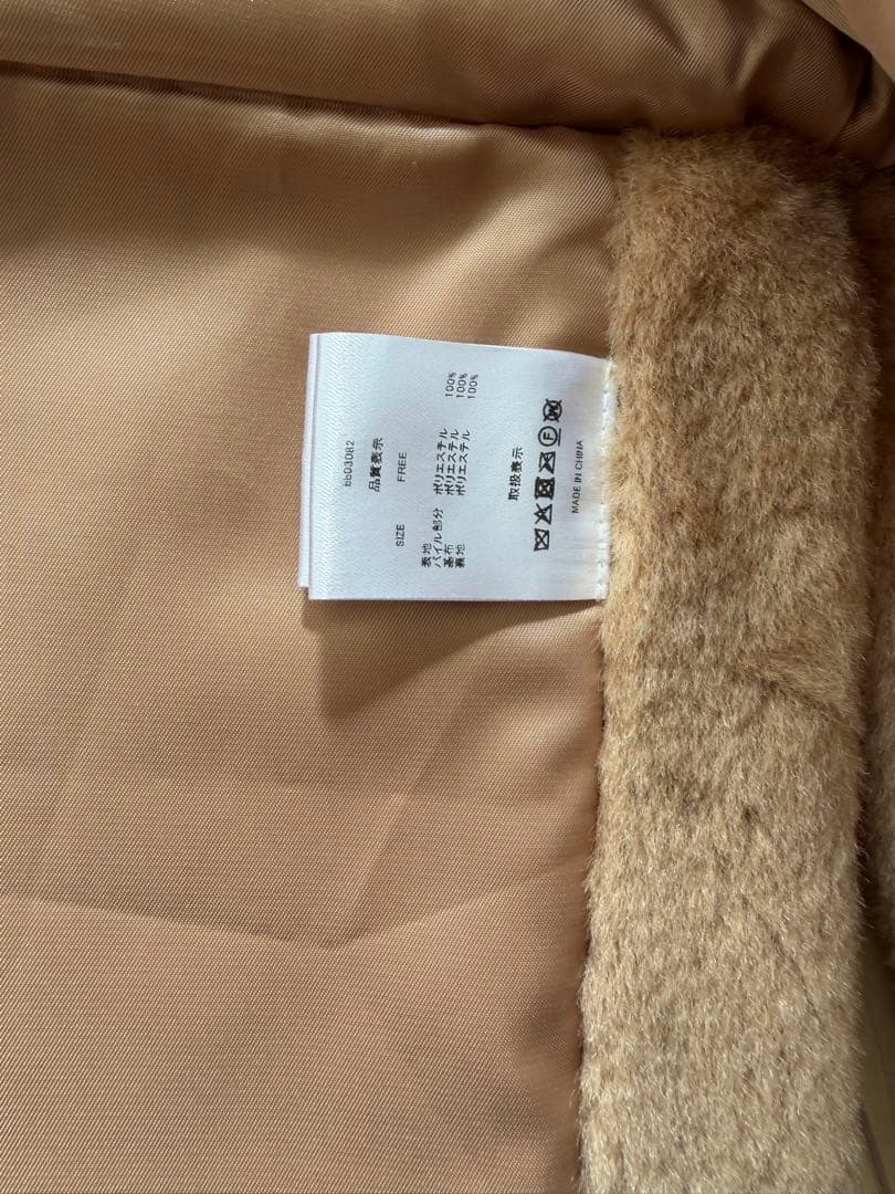 ECO FUR JACKET bow.a ボウエー　ボアコート