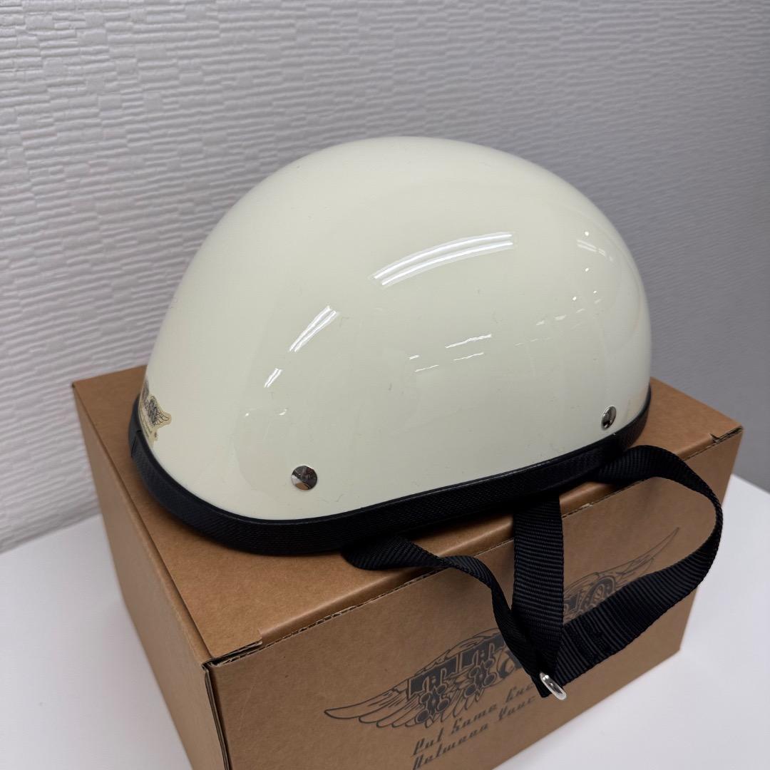 TT&Co. イーグルロード ハーフヘルメット（アイボリー）S