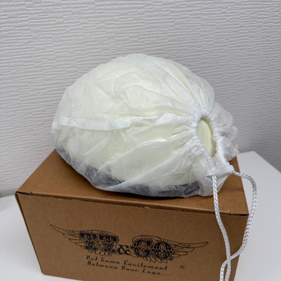 TT&Co. イーグルロード ハーフヘルメット（アイボリー）S