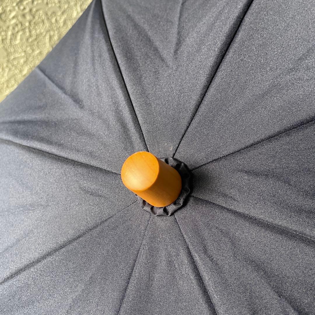 折りたたみ日傘　３段折 / コンビ　サンバリア　ネイビー