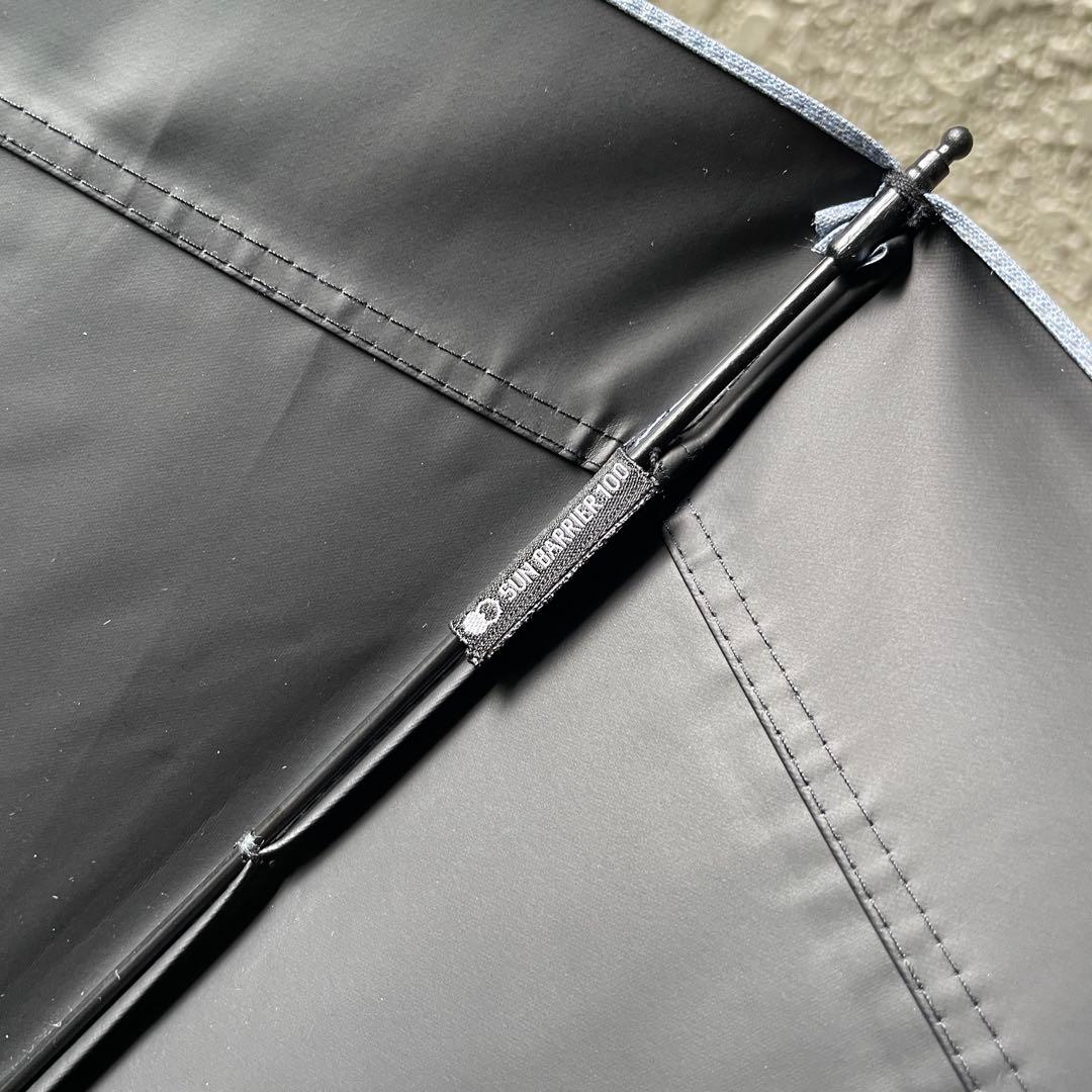 折りたたみ日傘　３段折 / コンビ　サンバリア　ネイビー