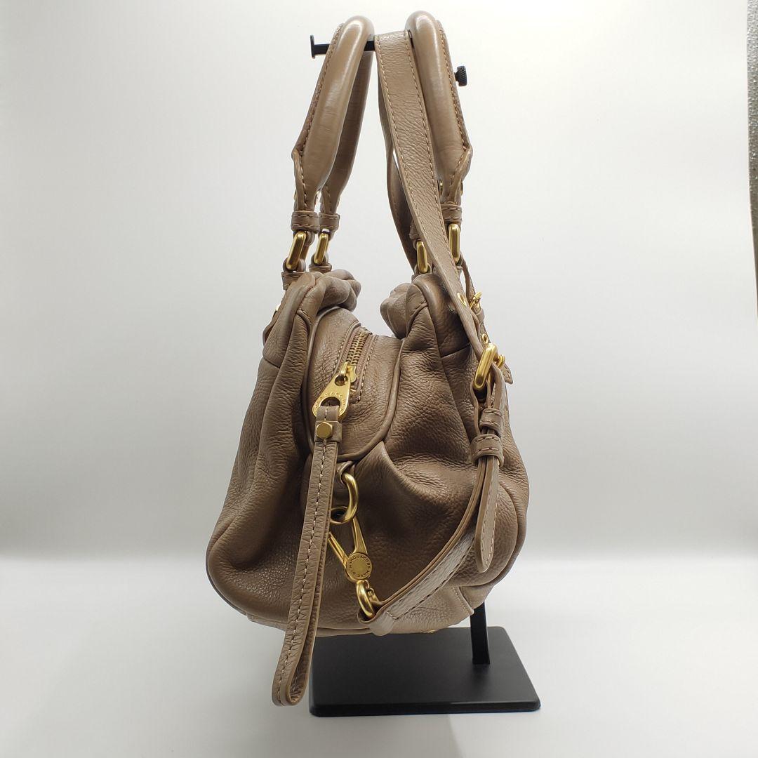 マークジェイコブス CLASSIC Q 2way Y2K レザー ハンドバッグ