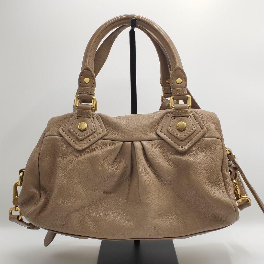 マークジェイコブス CLASSIC Q 2way Y2K レザー ハンドバッグ