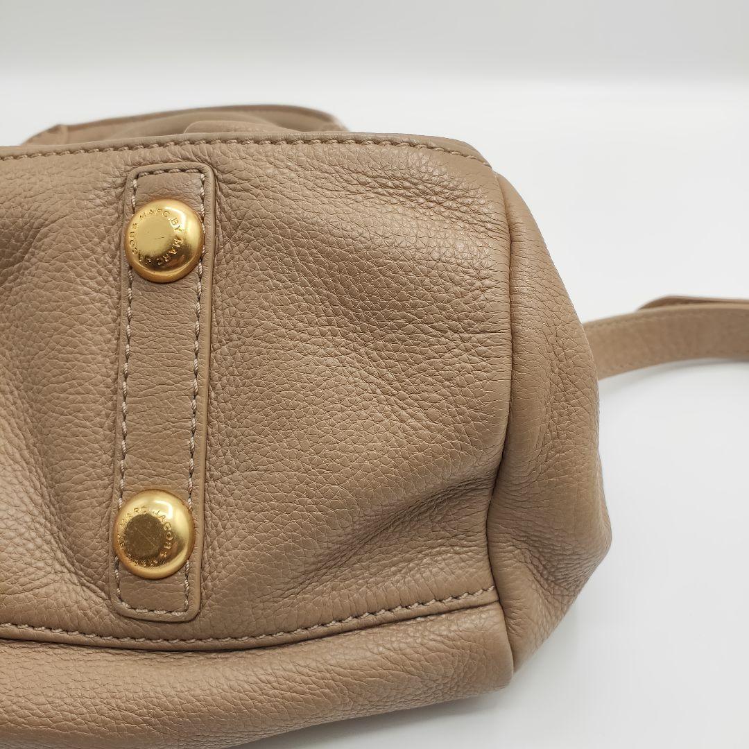 マークジェイコブス CLASSIC Q 2way Y2K レザー ハンドバッグ