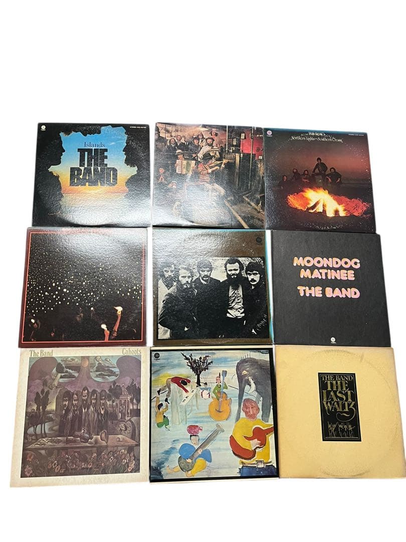 The Band & Bob Dylan レコードコレクション