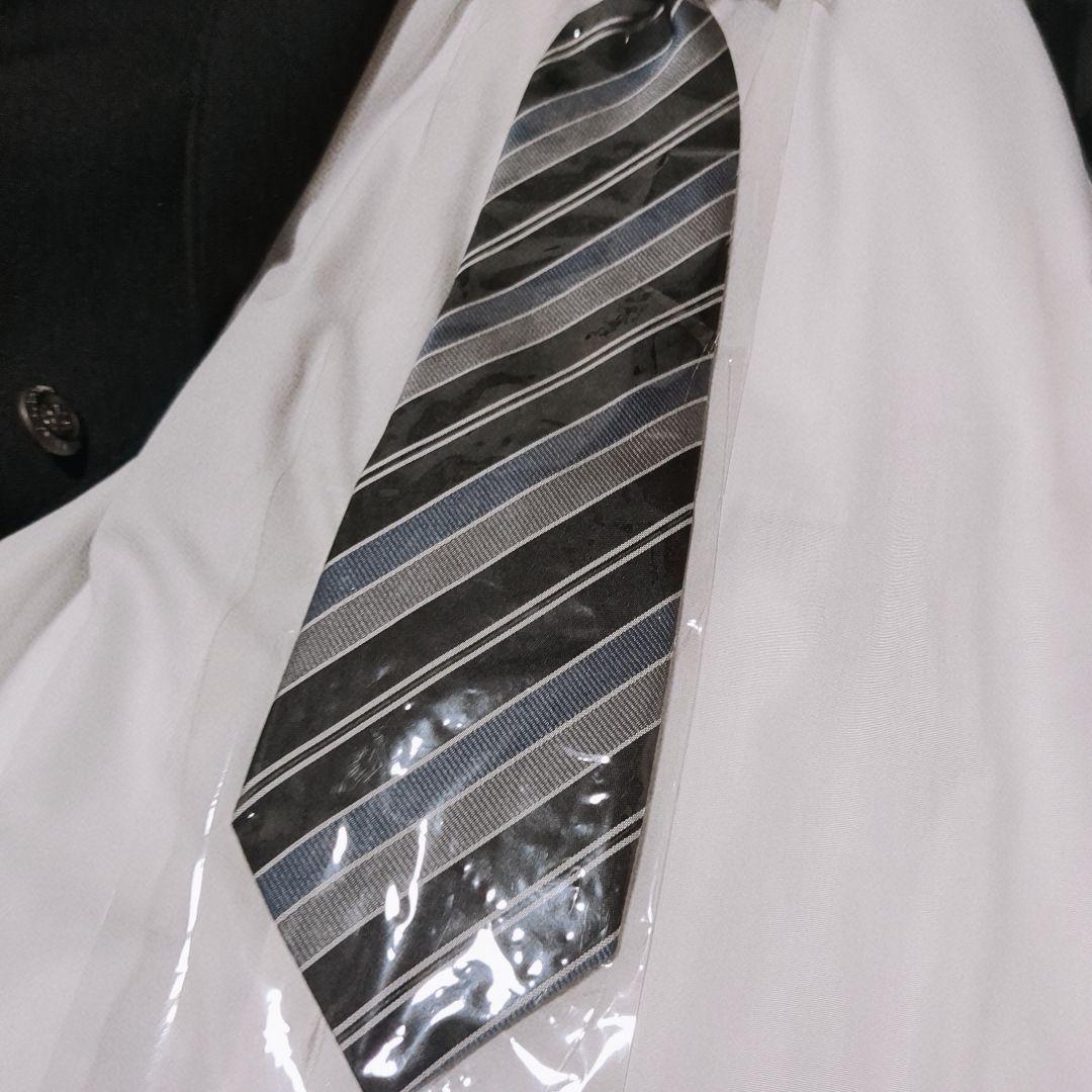 新品タグ付★レディフレディ　3つ釦スーツ5点セット　ゆったり150　ブラック